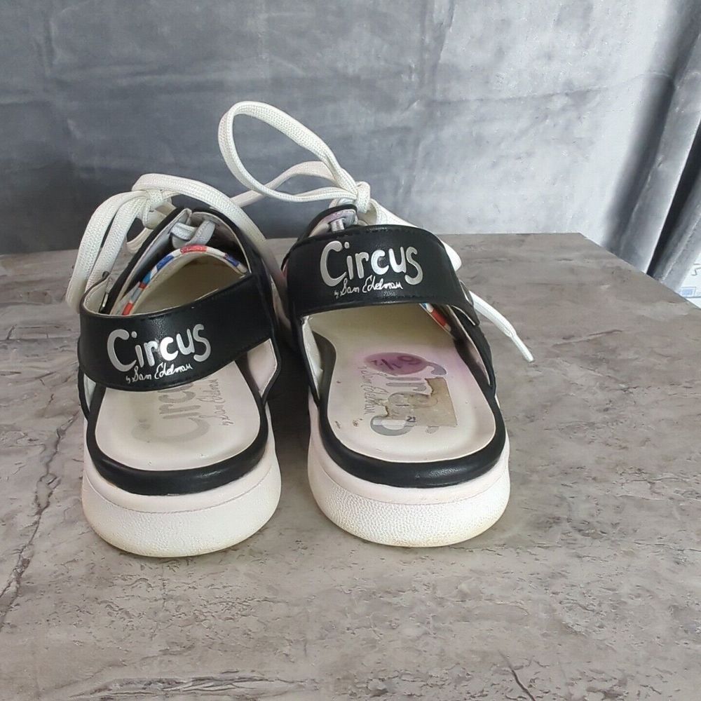 Circus Sam Edelman Murray Size 6.5M Slip On Slingback Snap Sneaker Mules Sandals - Picture 8 of 12